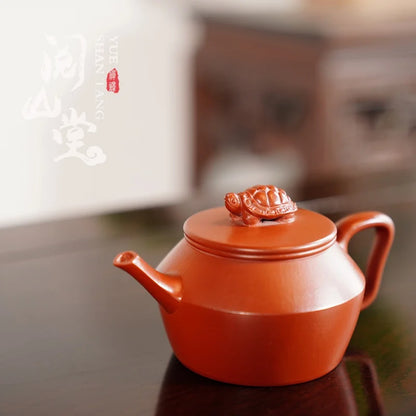 Yueshan Hall | Fujia World Raw Ore Small Coal Kiln Cinnabar Sand Linggui Button Qin Xun Handmade
