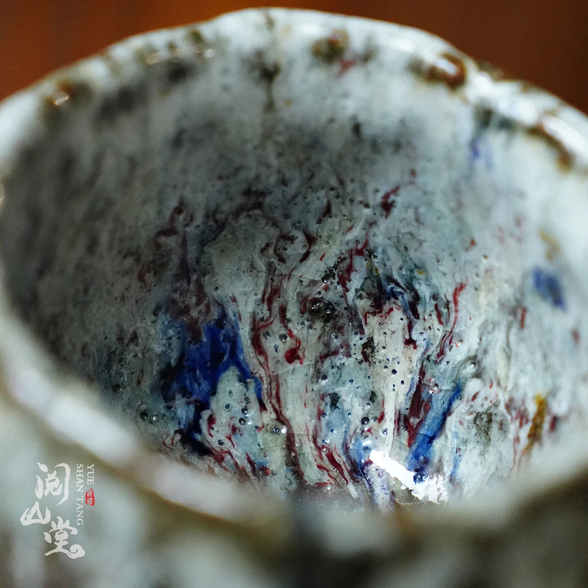 Yueshan Hall | No Phase Lava Master Cup Master of Fujian Province High Temperature Wood Kiln Early Simplicity Nature Tea cup