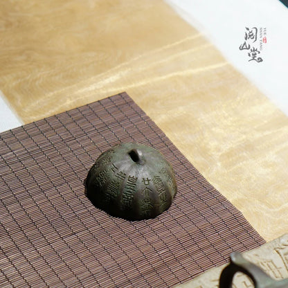 Yueshan Hall | Qin Quan Cover Pre-Qin Ancient Rhyme Tea Ornaments Ornaments Shi Yiting Handmade