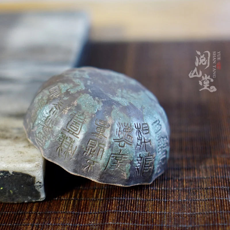 Yueshan Hall | Qin Quan Cup Pre-Qin Ancient Rhyme Master cup Tea cup Three Colors Mud Material Shi Yiting Handmade