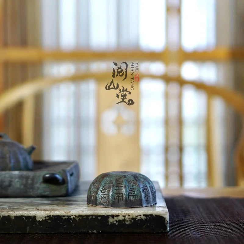 Yueshan Hall | Qin Quan Cup Pre-Qin Ancient Rhyme Master cup Tea cup Three Colors Mud Material Shi Yiting Handmade