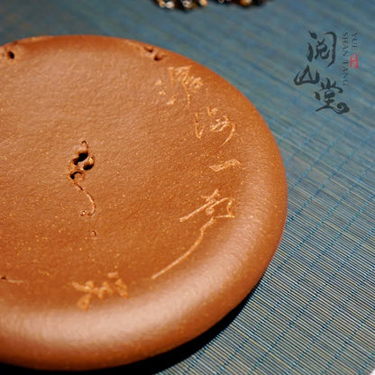 Yueshan Hall | Smoke Cloud on Stone High-End Purple Clay Pot Bearing All Hand Descending slope mud