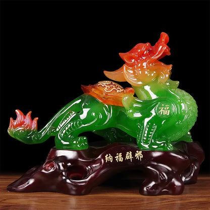 Yuxiu Pi Decoration Zhaocai Piqiu Shop Opening Gifts Fengshui Living Room Relocation Office Decoration Chinese Style