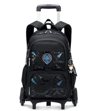 ZIRANYU school bag trolley bag for boys Kids School wheeled Bags on wheels wheeled backpack Children School Rolling backpack