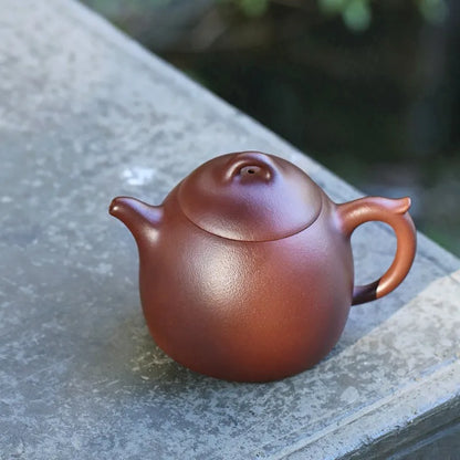 Zanghutianxia Authentic Handmade Purple Clay Teapot Yixing Famous High-End Tea Set Teapot Raw Ore Bottom Trough Qing Qin Quan Po