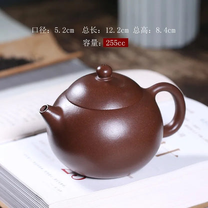 Zanghutianxia Authentic Yixing Zisha Teapot Handmade Teapot Crude Ore Old Purple Clay Household Zisha Tea Set Don't Be Funny Xi