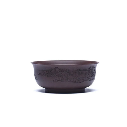 Zanghutianxia High-End Hand-Carved Master Cup Personal Special Tea Cup Tea Cup Purple Clay Boccaro Cup Tea Bowl