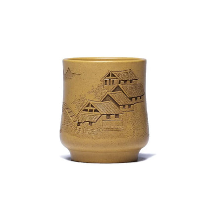 Zanghutianxia High-End Kung Fu Tea Cup Master Cup Single Cup Tea Appreciation Cup Men's Boccaro Cup Small Teacup Bamboo Presages