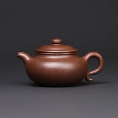 Zanghutianxia [Jingzhou Kiln Collection] Yixing Purple Clay Pot Purple Clay Carved Archaized Pot LV Panjun Handmade