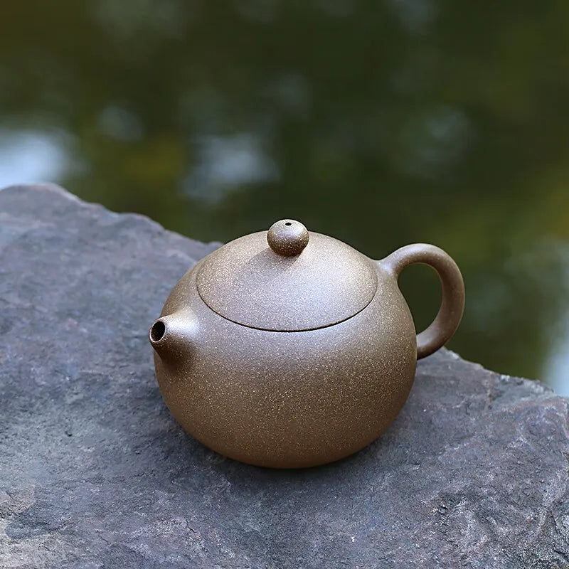 Zanghutianxia [Jingzhou Kiln Collection] Yixing Purple Clay Pot Songhuaqing Section Xi Shi Pot Yuan Jun Handmade