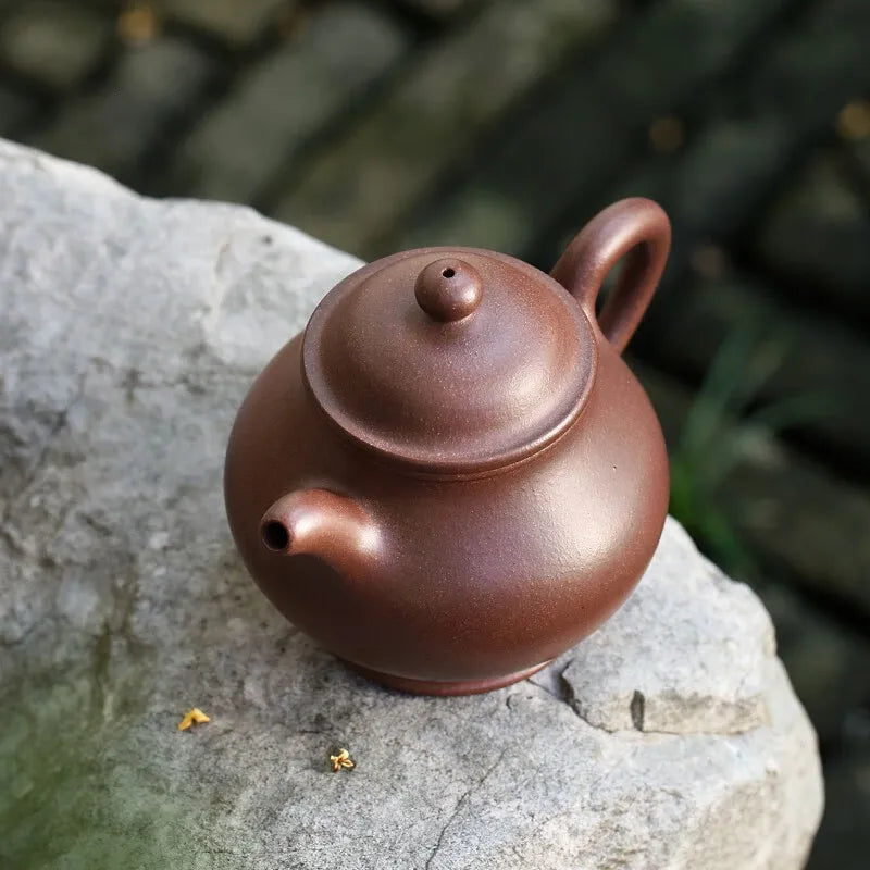 Zanghutianxia [Jingzhou Kiln Collection] Yixing Zisha Teapot Handmade High-Grade Zisha Tea Set Purple Clay Teapot Handmade Pan T