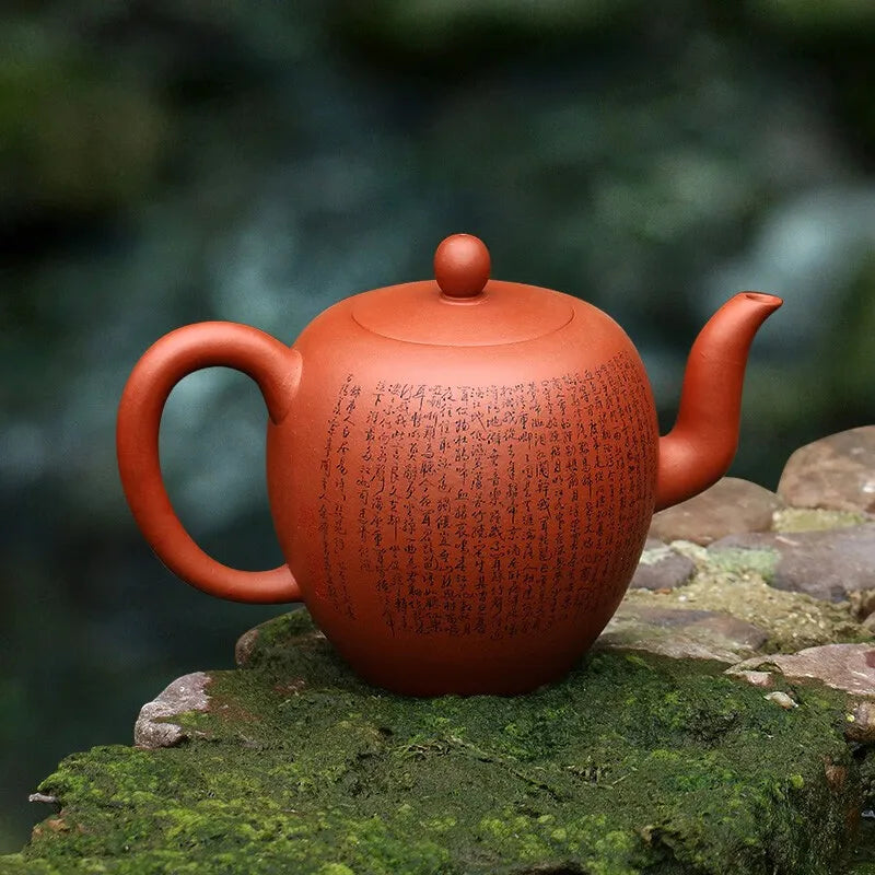 Zanghutianxia Large Capacity Yixing Purple Clay Pot High-Tech Yuyue Handmade High-End Teapot Plain Cement Beauty Shoulder Pot Be