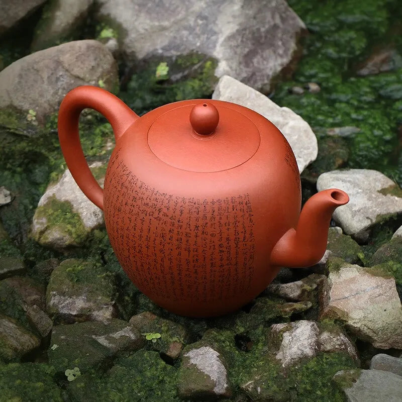 Zanghutianxia Large Capacity Yixing Purple Clay Pot High-Tech Yuyue Handmade High-End Teapot Plain Cement Beauty Shoulder Pot Be