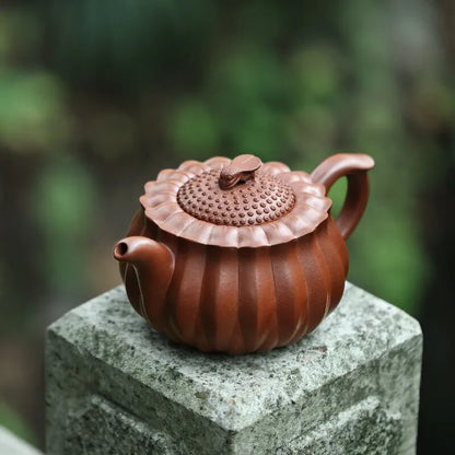 Zanghutianxia Large Capacity Yixing Zisha Teapot Handmade High-Grade Zisha Tea Set Raw Ore Section Crab Ovary Handmade Teapot Fu