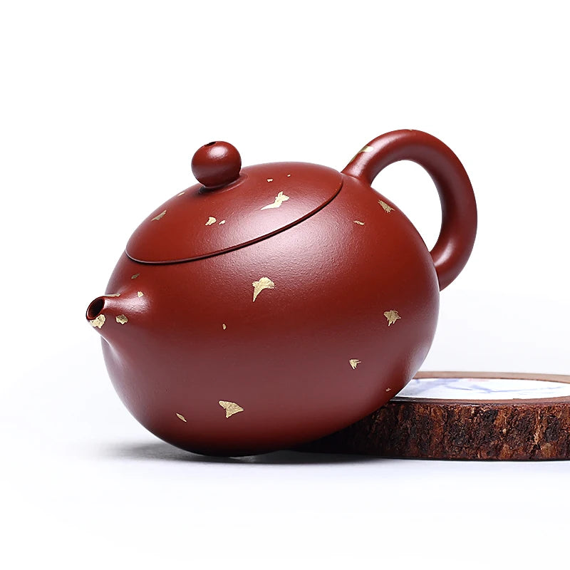 Zanghutianxia Purple Clay Teapot Pure Handmade Teapot Zhu Qianbing Dahongpao Tea Xi Shi Household Single Teapot Kung Fu Tea Set