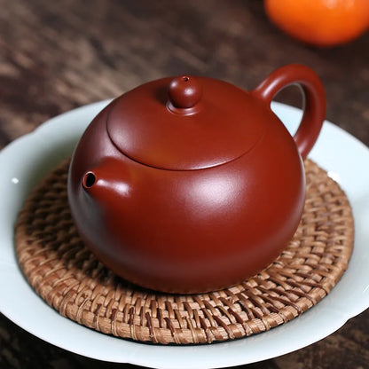 Zanghutianxia Purple Clay Teapot Pure Handmade Teapot Zhu Qianbing Dahongpao Tea Xi Shi Household Single Teapot Kung Fu Tea Set