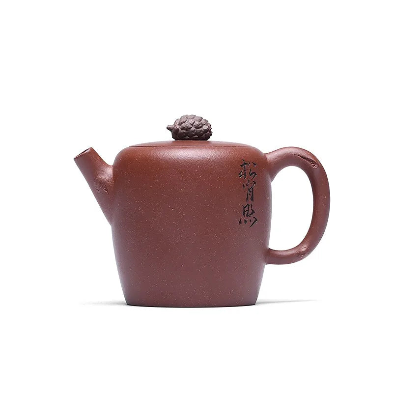 Zanghutianxia Small Capacity Yixing Purple Clay Pot Handmade Kung Fu Teaware Single Pot Raw Ore Descending Slope Mud Household T