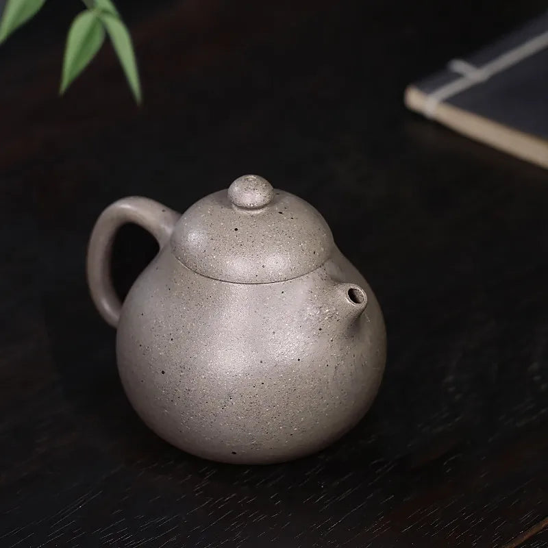 Zanghutianxia Small Capacity Yixing Zisha Teapot Handmade Kung Fu Tea Set Early Laoqing Plaster Handmade Teapot Shaddock Pot Sha