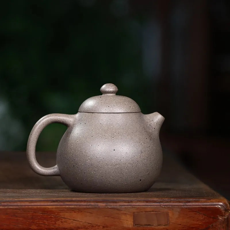 Zanghutianxia Small Capacity Yixing Zisha Teapot Handmade Kung Fu Tea Set Early Laoqing Plaster Handmade Teapot Shaddock Pot Sha