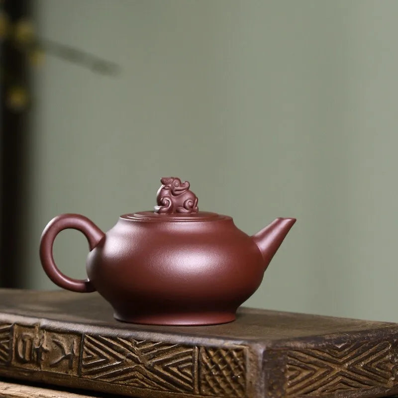 Zanghutianxia [Special Offer] Yixing Famous Purple Clay Teapot Handmade Raw Ore Teapot Teapot Kung Fu Tea Set