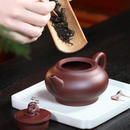 Zanghutianxia [Special Offer] Yixing Famous Purple Clay Teapot Handmade Raw Ore Teapot Teapot Kung Fu Tea Set