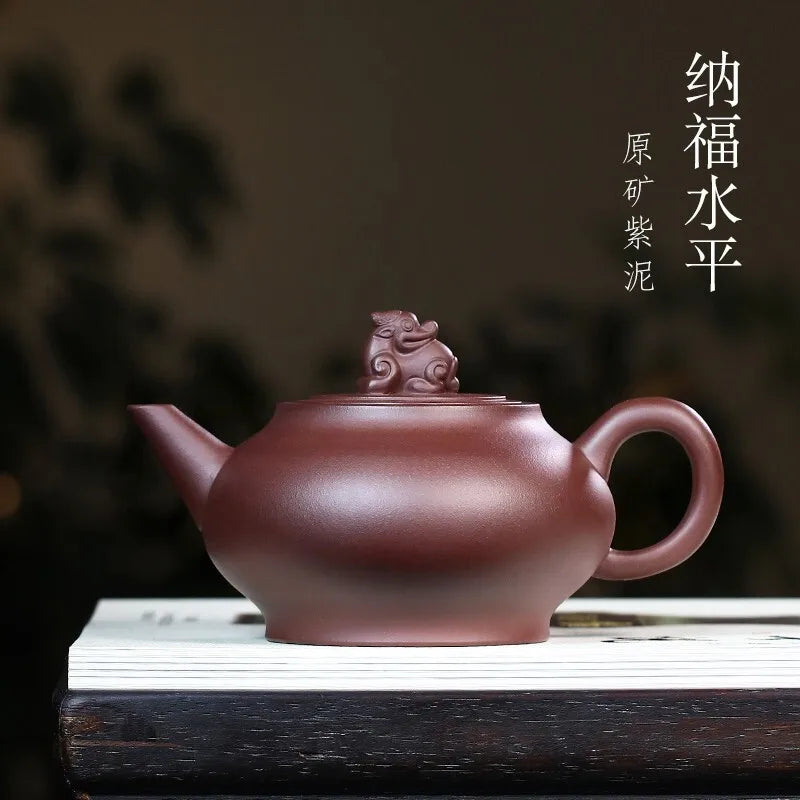 Zanghutianxia [Special Offer] Yixing Famous Purple Clay Teapot Handmade Raw Ore Teapot Teapot Kung Fu Tea Set