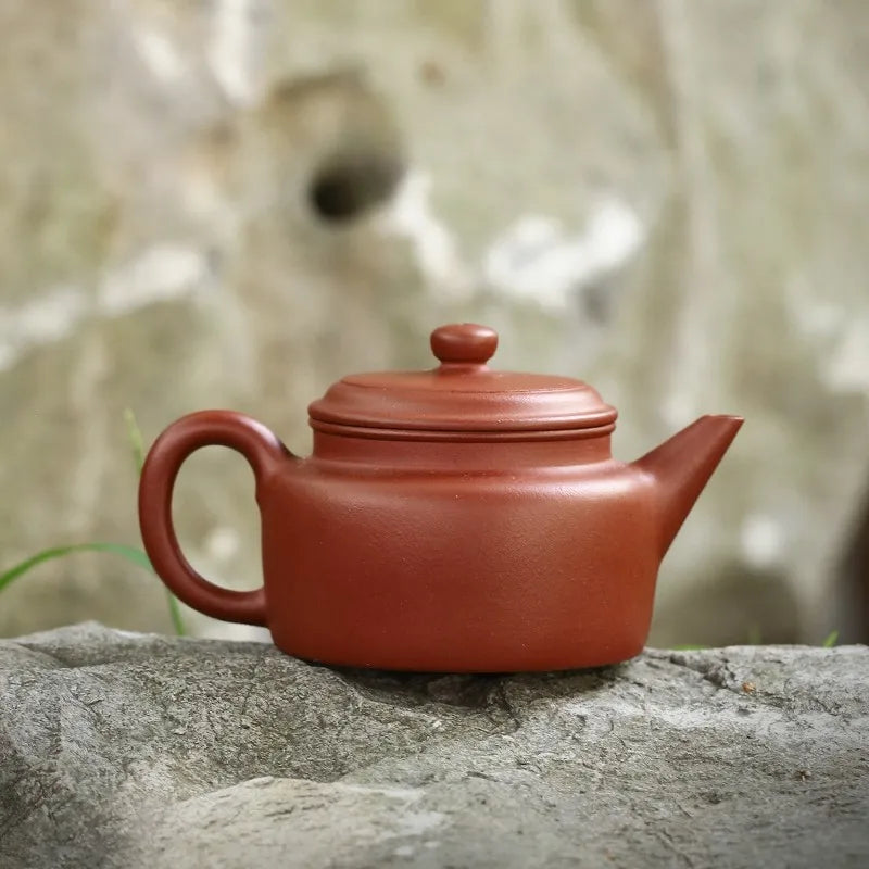 Zanghutianxia Yixing Famous Handmade Purple Clay Teapot Tea Set Small Capacity Teapot Single Teapot Raw Ore Red Mud Dezhong Swor