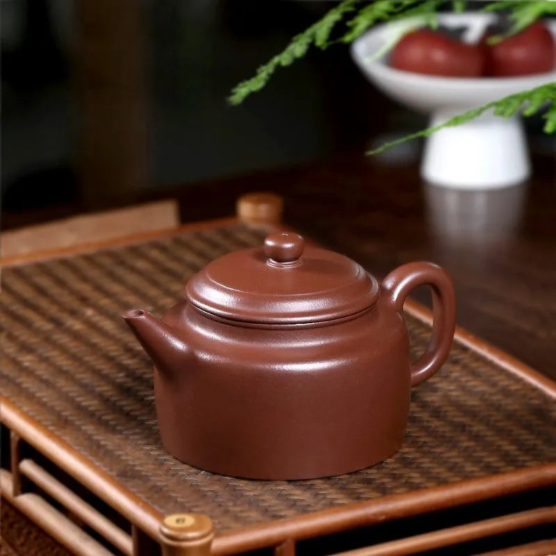 Zanghutianxia Yixing Famous Teapot Handmade Teapot Single Teapot Purple Sand Tea Set Raw Ore Deep Well Old Yixing Clay Dezhong T