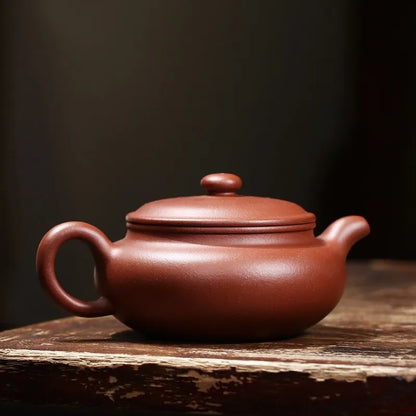 Zanghutianxia Yixing Famous Teapot Tea Set Handmade Teapot Single Teapot Bottom Trough Clear Jingzhou Antique Handmade Large Mou