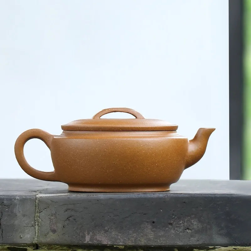 Zanghutianxia Yixing Famous Zisha Teapot Handmade Master Teapot Raw Ore Descending Slope Mud Handmade Zisha Tea Set Large Mouth