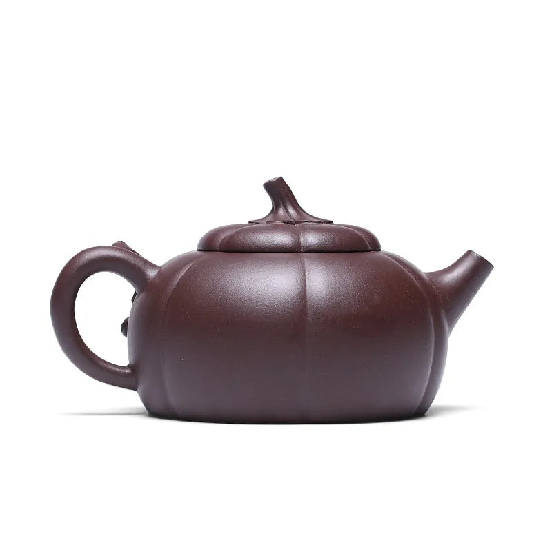 Zanghutianxia Yixing Purple Clay Pot Handmade Decals Purple Sand Tea Set Crude Ore Old Purple Clay Household Teapot Yunyu Pot Yu