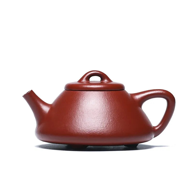 Zanghutianxia Yixing Purple Clay Pot Handmade Famous Kung Fu Teaware Single Pot Raw Ore Red Zhu Mud Household Teapot Ziye Stone