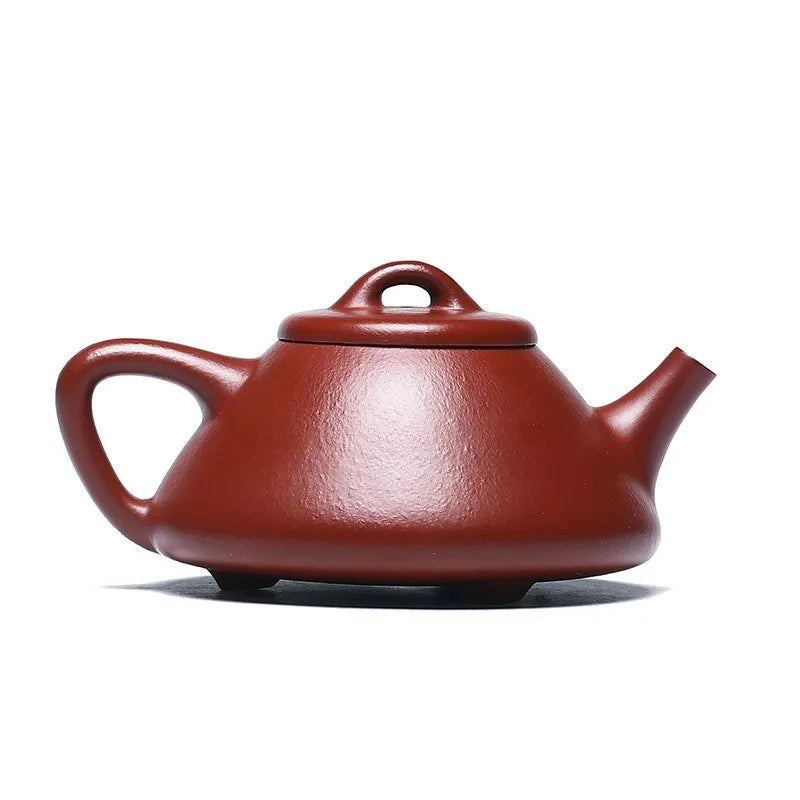 Zanghutianxia Yixing Purple Clay Pot Handmade Famous Kung Fu Teaware Single Pot Raw Ore Red Zhu Mud Household Teapot Ziye Stone