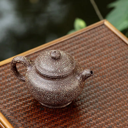 Zanghutianxia Yixing Purple Clay Pot Handmade High-End Teapot Co-Mineral Snow Iron Sand Pot