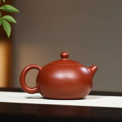 Zanghutianxia Yixing Purple Clay Pot Handmade Household Kung Fu Tea Set Raw Ore Dahongpao Tea Teapot Cagai Xishi Xi Shi Pot