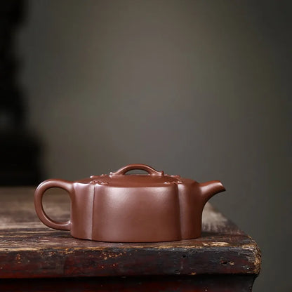 Zanghutianxia Yixing Purple Clay Pot Handmade Household Teapot Raw Ore Purple Clay Kung Fu Tea Set Ruyi Well Curb Pot Ruyi Well