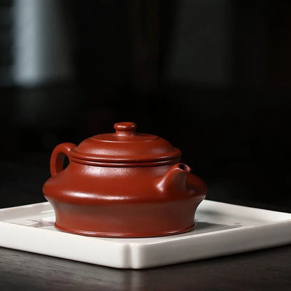 Zanghutianxia Yixing Purple Clay Pot Handmade Household Teapot Single Teapot Raw Ore Red Zhu Mud Small Capacity Kung Fu Tea Set