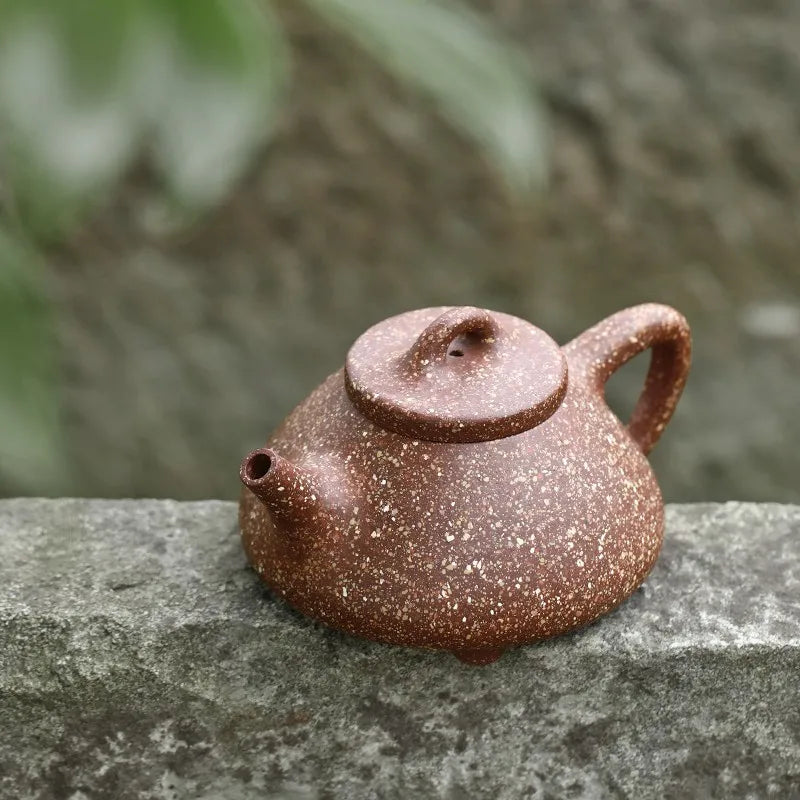 Zanghutianxia Yixing Purple Clay Pot Handmade Kung Fu Teaware Single Pot 20 Mesh Co-Mineral Dragon Blood Sand Teapot Ziye Shipia