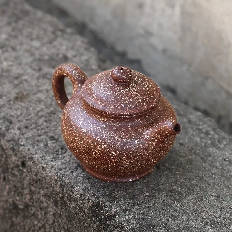 Zanghutianxia Yixing Purple Clay Pot Handmade Kung Fu Teaware Single Pot 20 Mesh Co-Mineral Dragon Blood Sand Teapot Ziye Shipia