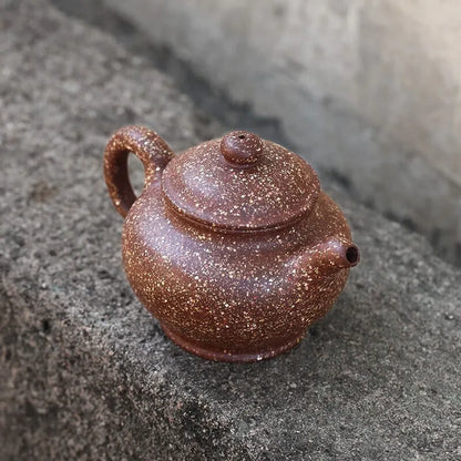 Zanghutianxia Yixing Purple Clay Pot Handmade Kung Fu Teaware Single Pot 20 Mesh Co-Mineral Dragon Blood Sand Teapot Ziye Shipia