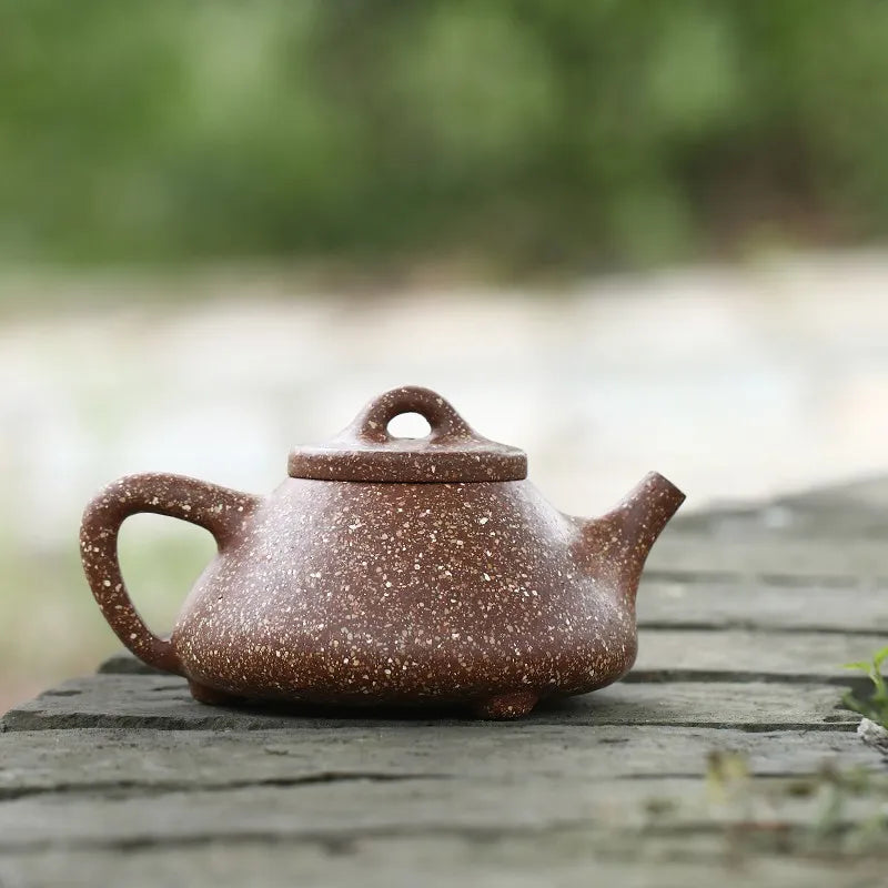 Zanghutianxia Yixing Purple Clay Pot Handmade Kung Fu Teaware Single Pot 20 Mesh Co-Mineral Dragon Blood Sand Teapot Ziye Shipia