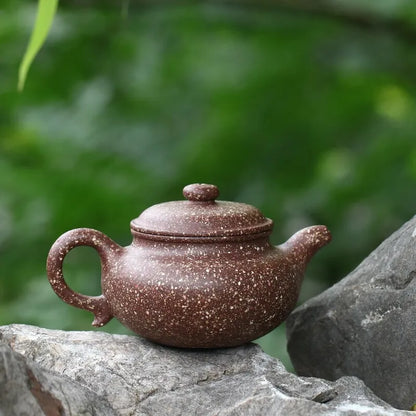 Zanghutianxia Yixing Purple Clay Pot Handmade Kung Fu Teaware Single Pot 20 Mesh Co-Mineral Dragon Blood Sand Teapot Ziye Shipia