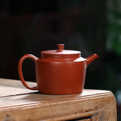 Zanghutianxia Yixing Purple Clay Pot Handmade Kung Fu Teaware Single Pot Raw Ore Red Zhu Mud Household Teapot GD