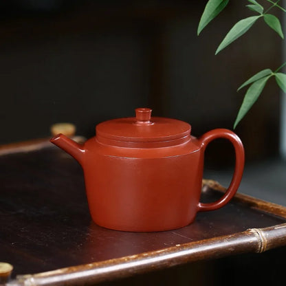 Zanghutianxia Yixing Purple Clay Pot Handmade Kung Fu Teaware Single Pot Raw Ore Red Zhu Mud Household Teapot GD