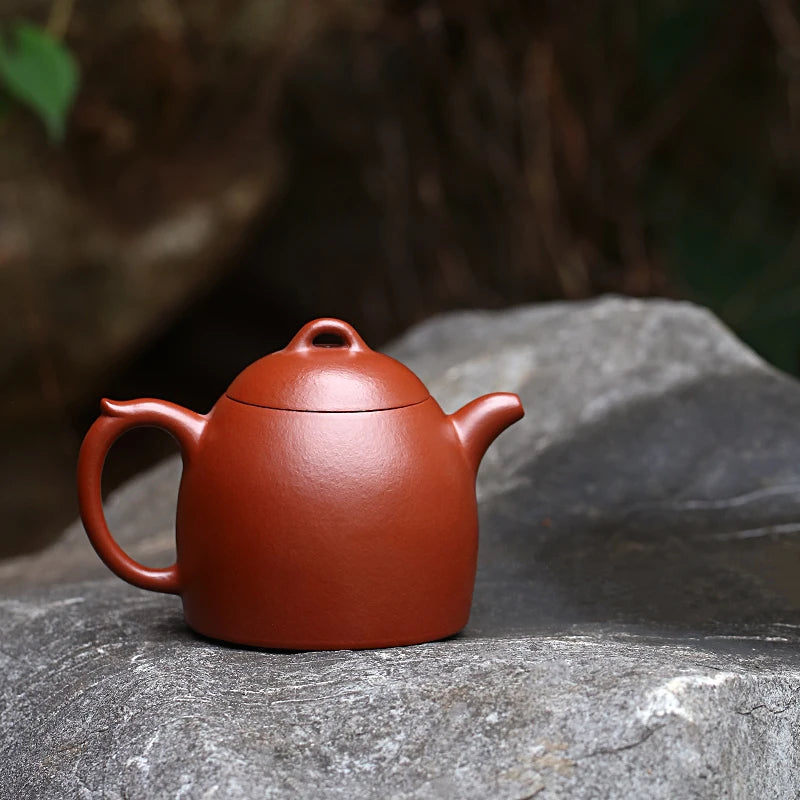 Zanghutianxia Yixing Purple Clay Pot Handmade Kung Fu Teaware Single Pot Raw Ore Red Zhu Mud Household Teapot Qin Quan Qin Quan