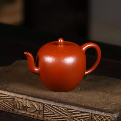 Zanghutianxia Yixing Purple Clay Pot Handmade Purple Sand Tea Set Raw Ore Red Zhu Mud Household Teapot Beauty Shoulder Pot Beaut