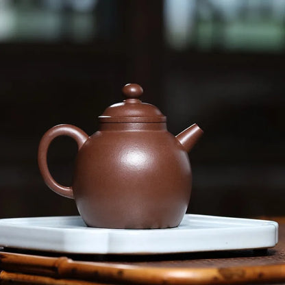 Zanghutianxia Yixing Purple Clay Teapot Handmade High-End Kung Fu Tea Set Raw Ore High Temperature Old Yixing Clay Handmade Teap