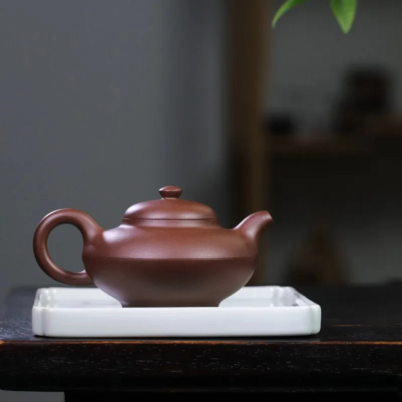 Zanghutianxia Yixing Purple Clay Teapot Handmade Kung Fu Tea Set Old Yixing Clay Household Teapot Hehuanhu Hehuan