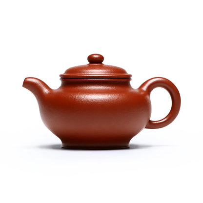 Zanghutianxia Yixing Purple Clay Teapot Handmade Kung Fu Tea Set Raw Ore Golden Yellow Cinnabar Sand Household Teapot Chopsticks