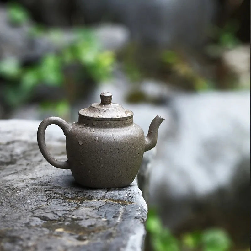 Zanghutianxia Yixing Purple Clay Teapot Handmade Small Capacity Kung Fu Tea Set Early Laoqing Plaster Handmade Teapot High Okho